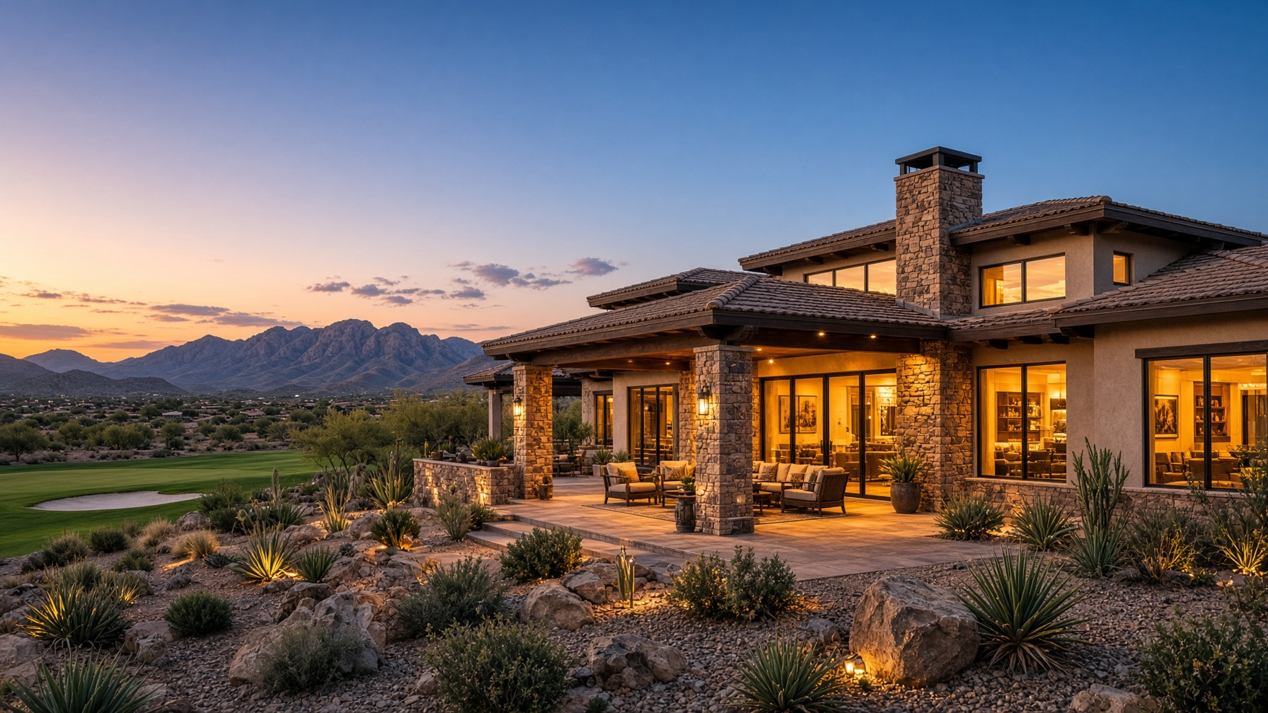 Tonto Verde 55-plus golf community home for sale in Rio Verde Arizona